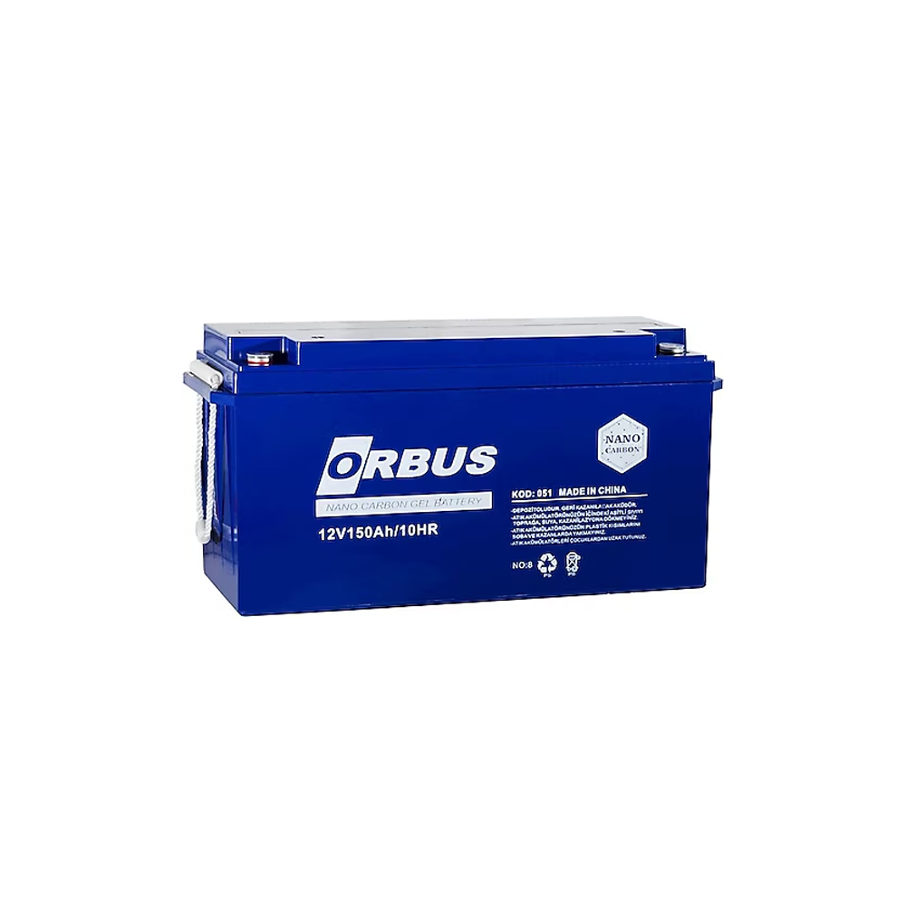 Orbus Jel Akü 12 V 150 Ah