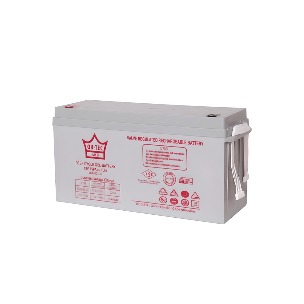 Ortec Jel Akü 12 V 150 Ah