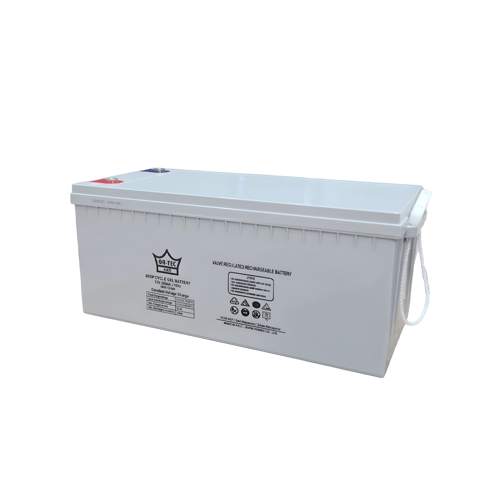 Ortec Jel Akü 12 V 200 Ah