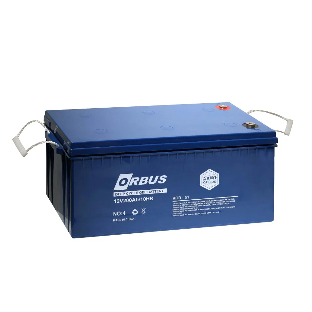 Orbus Jel Akü 12 V 200 Ah