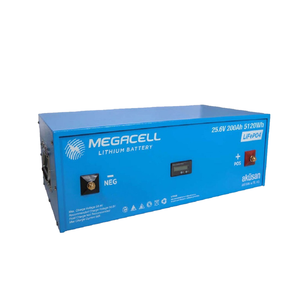 Megacell 24v LifeP04 200 Ah